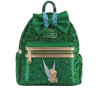 Loungefly Mini sac bandouli re paillettes F e Clochette Vert, vert