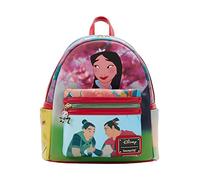 Loungefly Mulan Mini Scène de Princesse, Sac A Dos Femme, Multicolore, Taille Unique