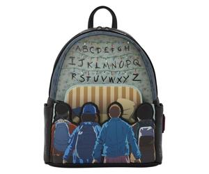 Loungefly Netflix : Stranger Things - Personnages - 10ème Anniversaire - Mini Sac à Dos Lumineux - Sacs à Collectionner