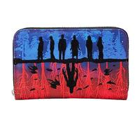 Loungefly Netflix Stranger Things Upside Down Shadows Portefeuille zippé Noir Taille Unique