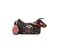 Loungefly NFXTB0046 Netflix Stranger Things Hellfire Club Sac à bandoulière pour femme, multicolore