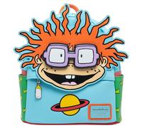 Loungefly Nickelodeon Rugrats Chuckie Cosplay Sac dos pour femme avec lunettes amovibles, multicolore, One Size