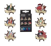 Loungefly - One Piece - Monkey D. Luffy - Tattoo Style Enamel Pin - 1 Of 6 To Collect - Styles Vary - One Piece - Boîte Mystère Pin en Émail et Sacs