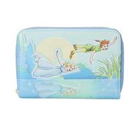 Loungefly Peter Pan Portefeuille zippé avec Inscription You Can Fly Glow