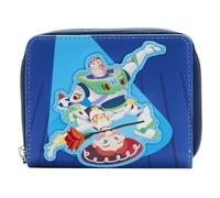 LOUNGEFLY Pixar Moments Toy Story Jessie & Buzz Portefeuille Unisexe pour Enfant avec Fermeture éclair Taille Unique Bleu