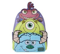 Loungefly Pixar Monsters Inc. Mike Sulley et Randall Mini sac à dos triple poche