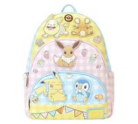 Loungefly Sac à dos Pokémon Café à triple poche Multicolore