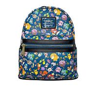 Loungefly Pokemon First Generation Mini sac à dos imprimé (bleu marine, taille unique)