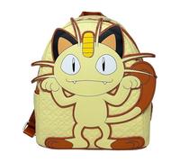 Loungefly Pokémon Meowth Sac à bandoulière double bandoulière pour femme, jaune, Medium