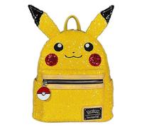 Loungefly Pokemon - Pikachu - Sequin Mini Backpack - Sac Mignon à Collectionner - Idée de Cadeau - Produits Officiels - pour Les Garçons, Girls Les Hommes et Les Femmes - Anime Fans