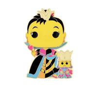 Loungefly POP! Large Enamel Pin DISNEY ALICE: Queen Of Hearts And King - Alice In Wonderland Pin en Émail - Broche Fantaisie Mignonne à Collectionner - pour les Sacs à Dos et Sacs