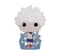 Loungefly POP! Large Enamel Pin HUNTERxHUNTER: Killua Zoldyck Chase Group - Hunter X Hunter (HXH) Pin en Émail - Broche Fantaisie Mignonne à Collectionner - pour les Sacs à Dos et Sacs