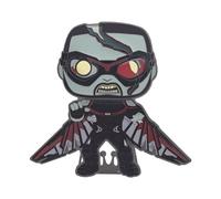 Loungefly POP! Large Enamel Pin MARVEL: Marvel - Falcon - What If - ZOMBIE FALCON - Marvel What If Pin en Émail - Broche Fantaisie Mignonne à Collectionner - pour les Sacs à Dos et Sacs
