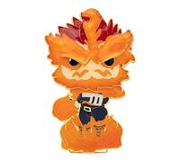 Loungefly POP! Large Enamel Pin MY HERO ACADEMIA: ENDEAVOR - Endeavor Pin en Émail - Broche Fantaisie Mignonne à Collectionner - pour les Sacs à Dos et Sacs - Idée de Cadeau - Anime Fans