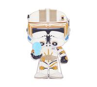 Loungefly Pop! Large Enamel Pin Star Wars: Commander Clone Cody Cody Pin en Émail - Broche Fantaisie Mignonne à Collectionner - pour Les Sacs à Dos et Sacs - Idée de Cadeau - Movies Fans