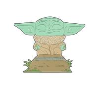 Loungefly Pop! Large Enamel Pin Star Wars: GROGU - The Child - The Mandalorian Pin en Émail - Broche Fantaisie Mignonne à Collectionner - pour Les Sacs à Dos et Sacs - Idée de Cadeau - TV Fans