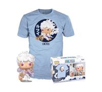 Funko T-shirt One Piece Luffy Fifth Gear – Figurine en vinyle – Bleu XL
