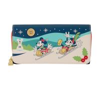 Loungefly Portefeuille à rabat Disney Mickey et Minnie