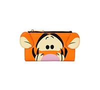 Loungefly Portefeuille à rabat Winnie l'ourson Tigrou Disney Cosplay Orange/noir
