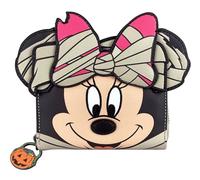 Loungefly Portefeuille Disney Minnie Mouse Mummy Halloween en simili cuir, multicolore, one size, Portefeuille