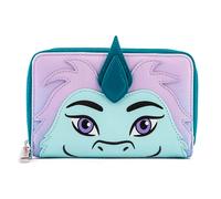 Loungefly Portefeuille zippé Raya and the Last Dragon Sisu and the Last Dragon – Bleu Femme