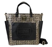 Loungefly Sac à dos convertible et sac fourre-tout avec logo Marvel