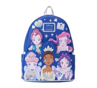 Loungefly Sac à dos Disney Princess Manga Style Mini Sac à dos Bleu, bleu, taille unique