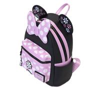 Loungefly Mini sac à dos Floral Rock Minnie Noir
