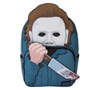 Loungefly Sac à dos Halloween Mike Myers Cosplay Détails lumineux Bleu