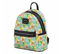 Loungefly Mini sac à dos Pokémon cuir entièrement imprimé multi-personnages