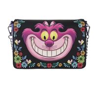 Loungefly Disney Sac à bandoulière Alice au pays des merveilles Chat du Cheshire