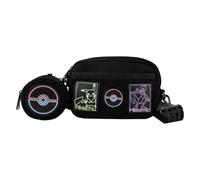 Loungefly Sac banane ville Pikachu & Mew Pokémon Noir