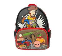 Loungefly Sac bandouli re double sangle Toy Story, multicolore