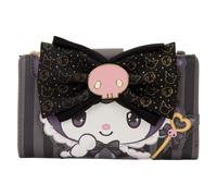 Loungefly Portefeuille à deux volets Sanrio Kuromi 20e anniversaire