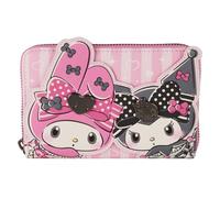 Loungefly Portefeuille zippé Sanrio My Melody et Kuromi