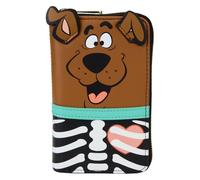 Loungefly Scooby Doo Portefeuille zippé Motif squelette