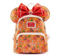 Loungefly, Set Mochila + Diadema orejas Mickey Minnie Gingerbread Disney 26cm Femme, Multicolore, Taille unique