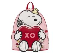 Loungefly Mini sac à dos Snoopy Saint-Valentin Rose
