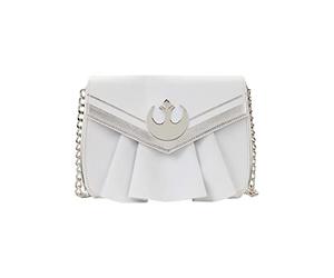 Loungefly Star Wars Sac à Dos Princesse Leia Blanc Cosplay Chaîne Sangle