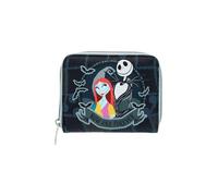Loungefly The Nightmare Before Christmas Jack & Sally Split Mini portefeuille zippé Multi Aucun