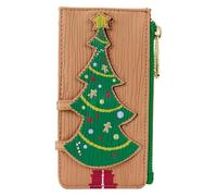 Loungefly The Nightmare Before Christmas Porte-cartes Portefeuille Motif sapin de Noël, multicolore