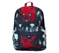 Loungefly Warner Brothers It Pennywise I Heart Horror Sac à dos en nylon pleine taille