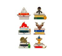 Loungefly Wb Hp Book Blind Pins - Harry Potter - Boîte Mystère Pin en Émail - Broche Fantaisie Mignonne à Collectionner - pour les Sacs à Dos et Sacs - Idée de Cadeau - Produits Officiels