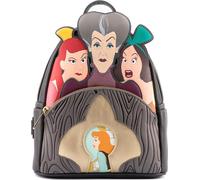 Loungefly WDBK1969 DISNEY VILLAINS SCENE EVIL STEPMOTHER AND STEP SISTERS MINI BACKPACK