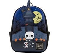 Loungefly WDBK2560 POP BY LF DISNEY NBC JACK SKELLINGTON HOUSE MINI BACKPACK