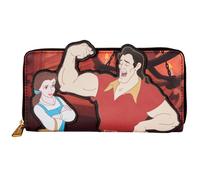 Loungefly WDWA1951 DISNEY VILLAINS SCENE GASTON ZIP AROUND WALLET