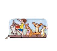loungefly Winnie l'ourson 95e Anniversaire Portefeuille zippé Multicolore