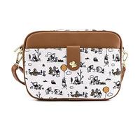 Loungefly Winnie The Pooh Winnie und Freunde Unisexe Sac à bandoulière multicolore toile, Blanc