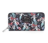 Loungefly x Ariel Floral Zip Around Wallet