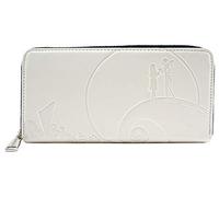 Loungefly x Nightmare Before Christmas Jack and Sally Debossed Zip-Around Wallet